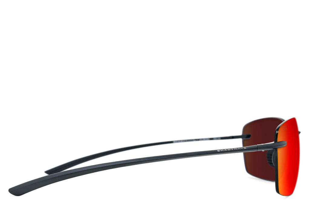 Huron Matte Black - Infrared Polarized
