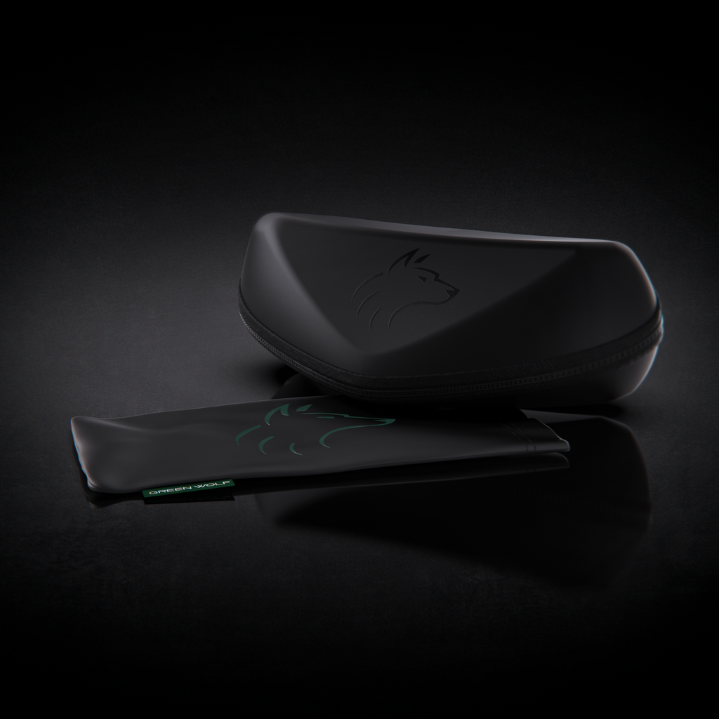 Green Wolf Ace - Black Green