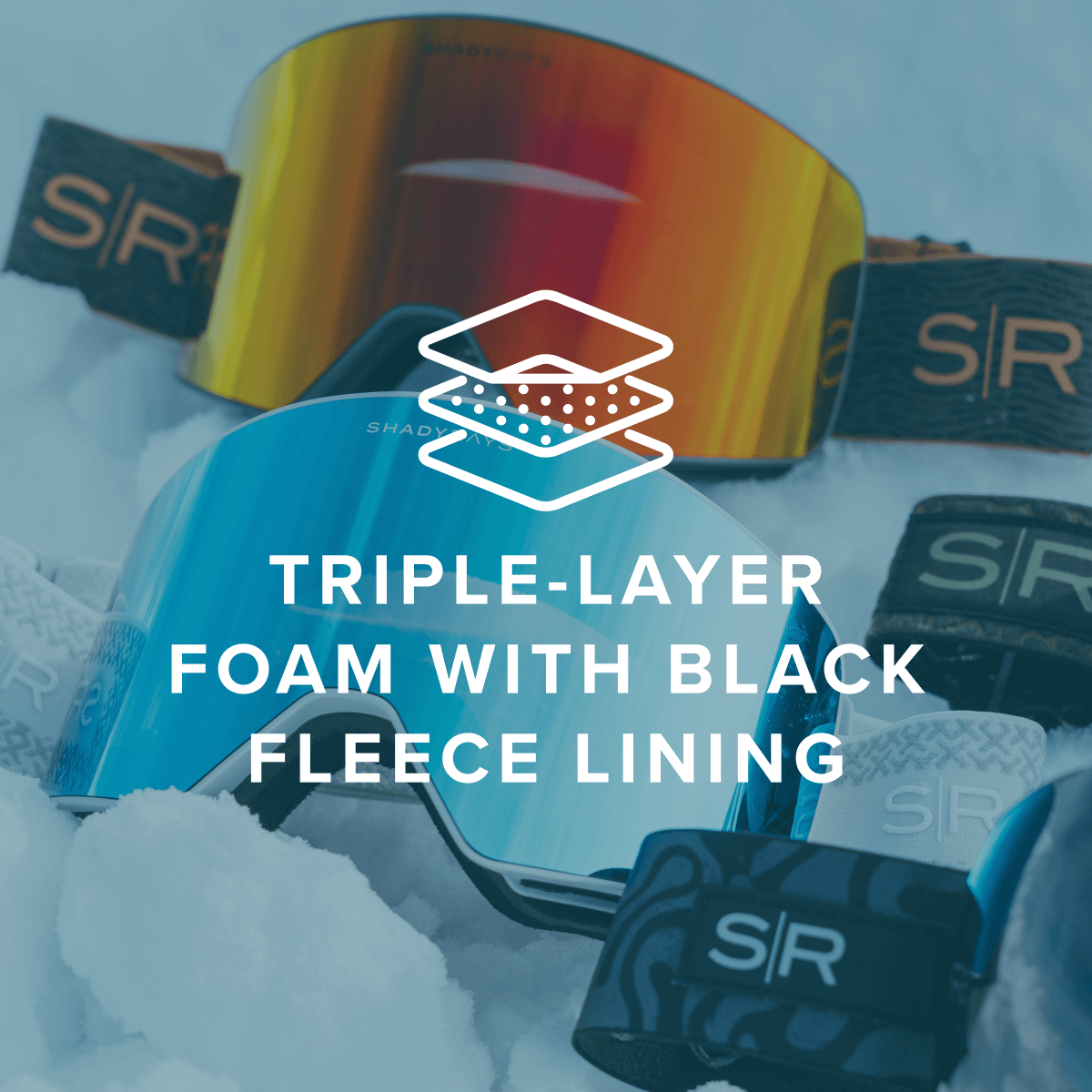 Frontier Snow Goggle - Shaded Infrared