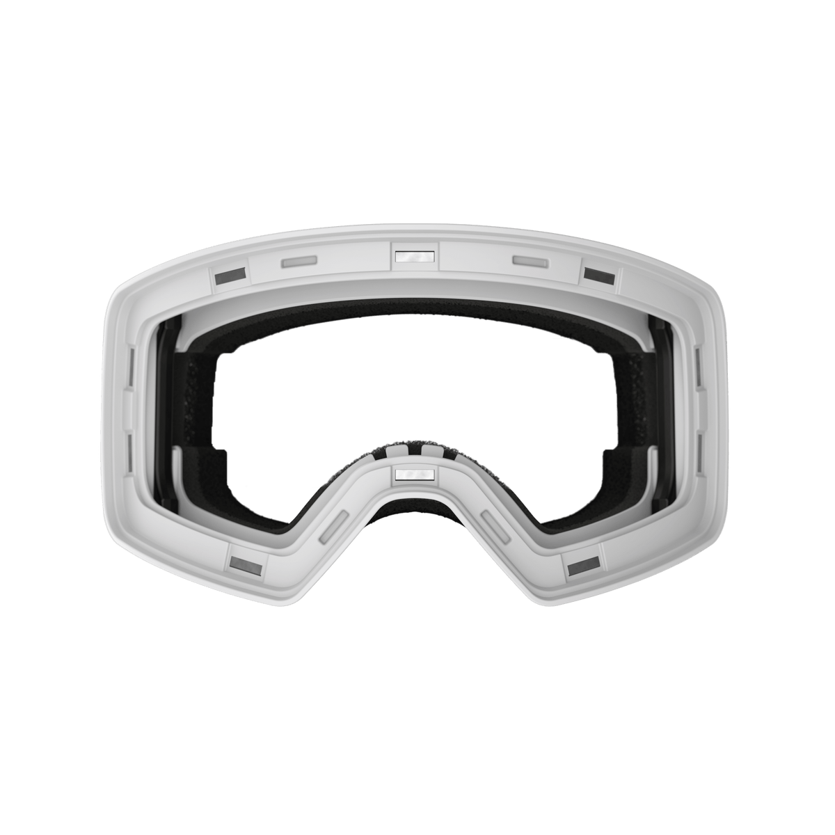 Frontier Snow Goggle - White Magnetic Frame + Strap (Lens Not Included)