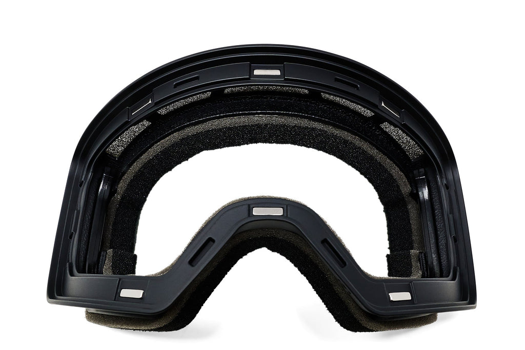 Frontier Snow Goggle - Black Magnetic Frame + Strap (Lens Not Included)